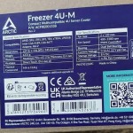Arctic Freezer 4U-M Rev. 2 Ψύκτρα Επεξεργαστή Διπλού Ανεμιστήρα για Socket