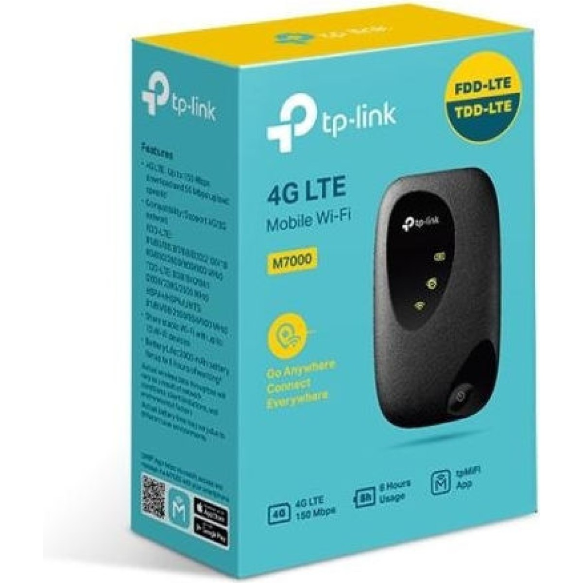 TP-LINK M7000 v1 Ασύρματο 4G Φορητό Hotspot Wi‑Fi 4