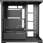 Xilence Xilent Gleam Gaming Midi Tower Κουτί Υπολογιστή με Πλαϊνό Παράθυρο και RGB Φωτισμό Μαύρο