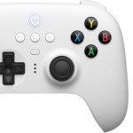 8Bitdo Ultimate 2.4G with Charging Dock Hall Edition Ασύρματο Gamepad για Android / PC Λευκό