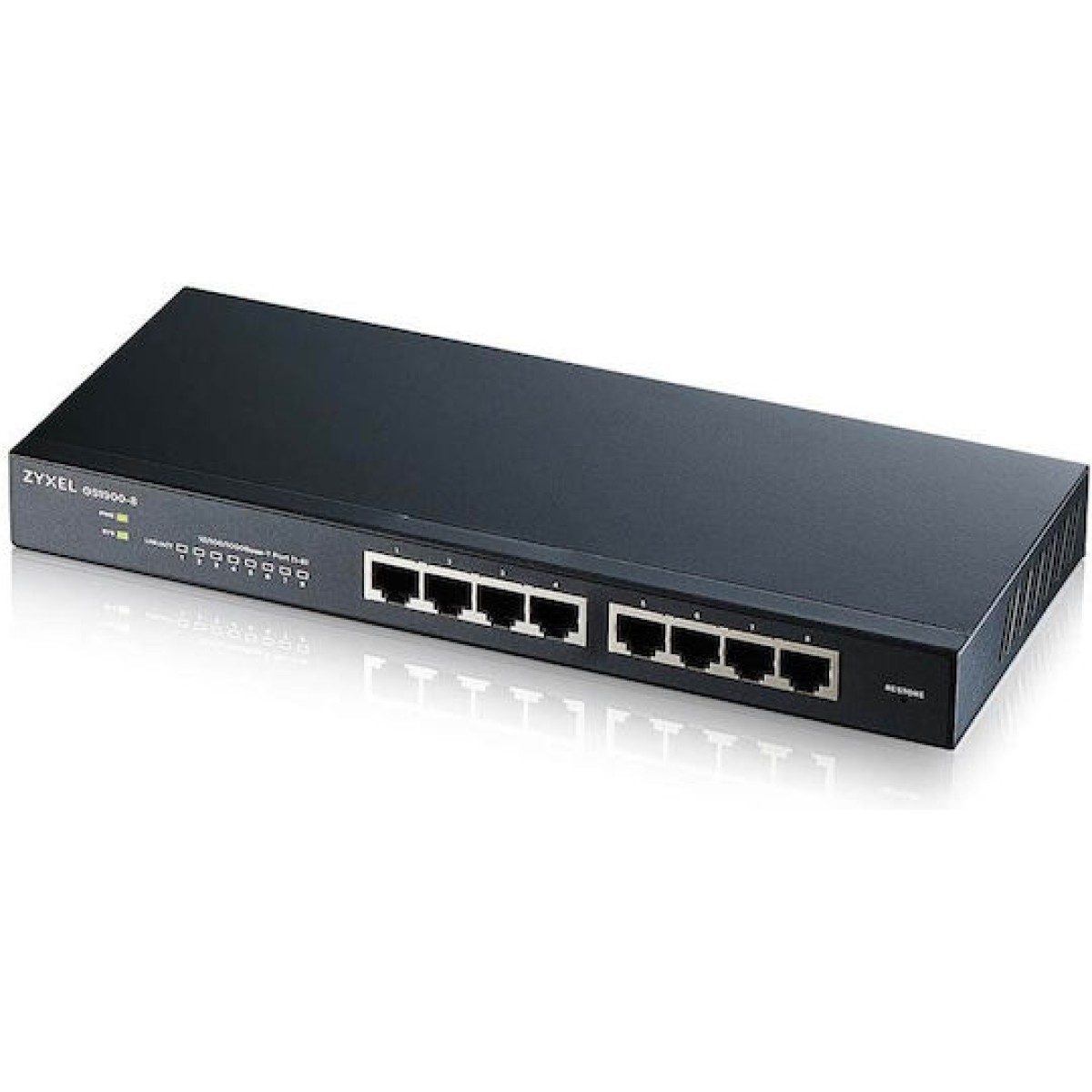 Zyxel GS1900-8 Managed L2 Switch με 8 Θύρες Gigabit (1Gbps) Ethernet