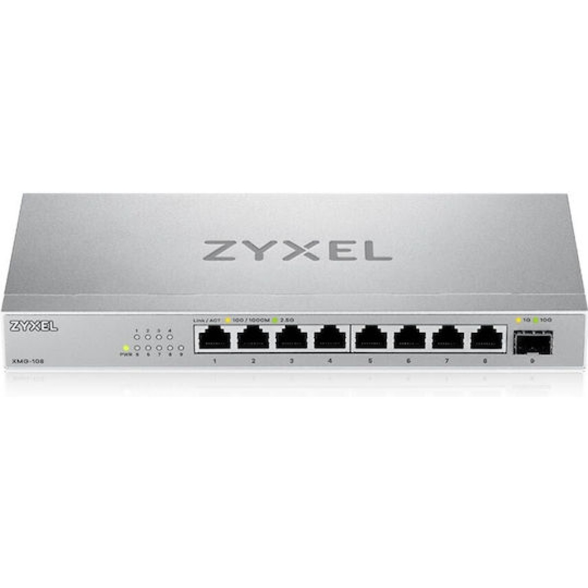 Zyxel XMG-108 Unmanaged L2 Switch με 8 Θύρες Ethernet και 1 SFP Θύρα