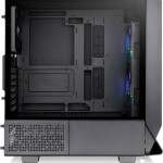 Thermaltake Ceres 350 MX Midi Tower Κουτί Υπολογιστή με Πλαϊνό Παράθυρο και RGB Φωτισμό Μαύρο