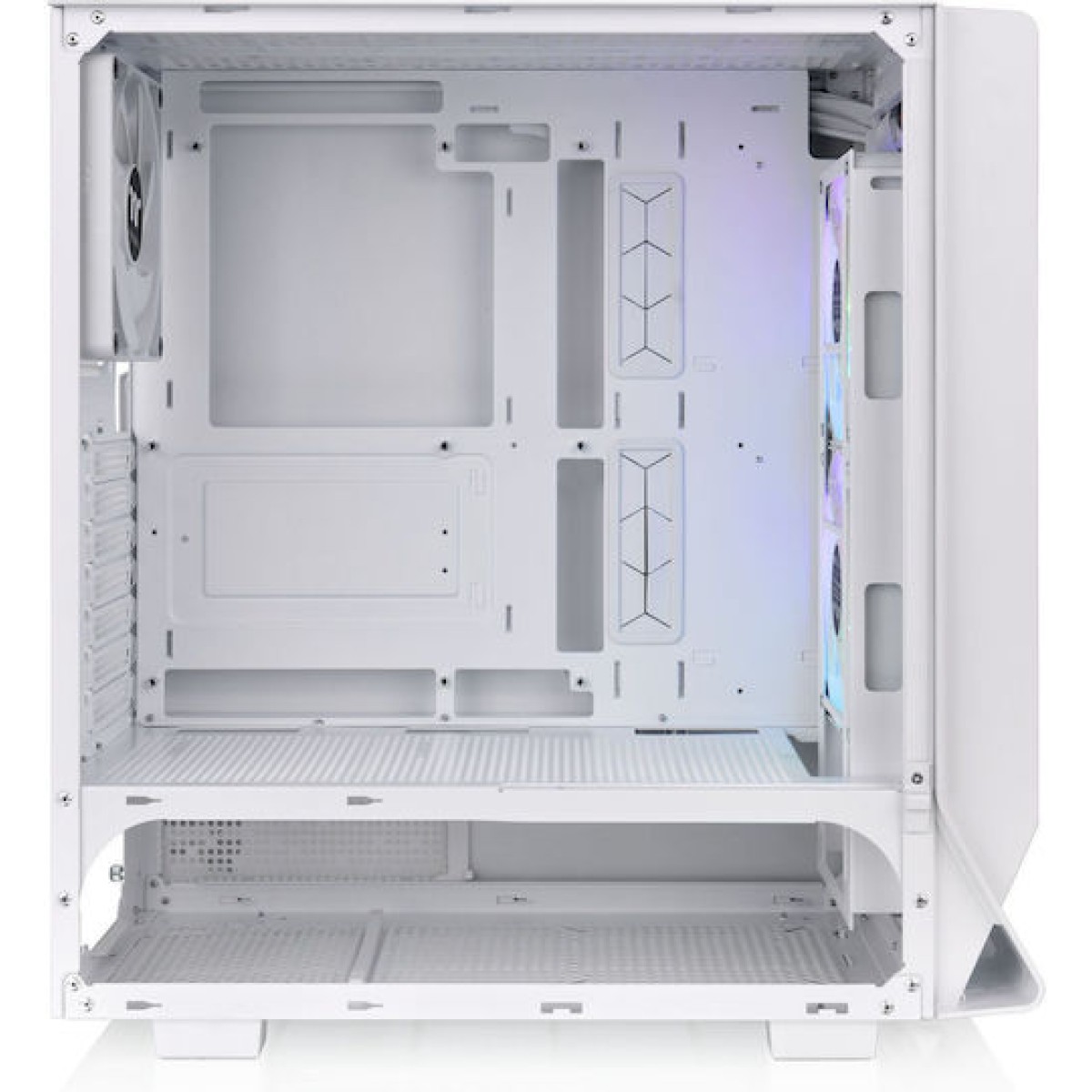 Thermaltake Ceres 350 MX Gaming Midi Tower Κουτί Υπολογιστή με Πλαϊνό Παράθυρο και RGB Φωτισμό Snow White