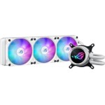 Asus ROG Strix LC III 360 (v1) Υδρόψυξη Επεξεργαστή Τριπλού Ανεμιστήρα 120mm για Socket AM4/AM5/1700/1200 με ARGB Φωτισμό Λευκή