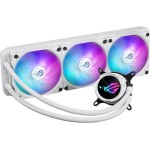 Asus ROG Strix LC III 360 (v1) Υδρόψυξη Επεξεργαστή Τριπλού Ανεμιστήρα 120mm για Socket AM4/AM5/1700/1200 με ARGB Φωτισμό Λευκή