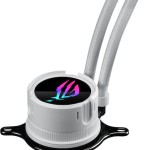 Asus ROG Strix LC III 360 (v1) Υδρόψυξη Επεξεργαστή Τριπλού Ανεμιστήρα 120mm για Socket AM4/AM5/1700/1200 με ARGB Φωτισμό Λευκή