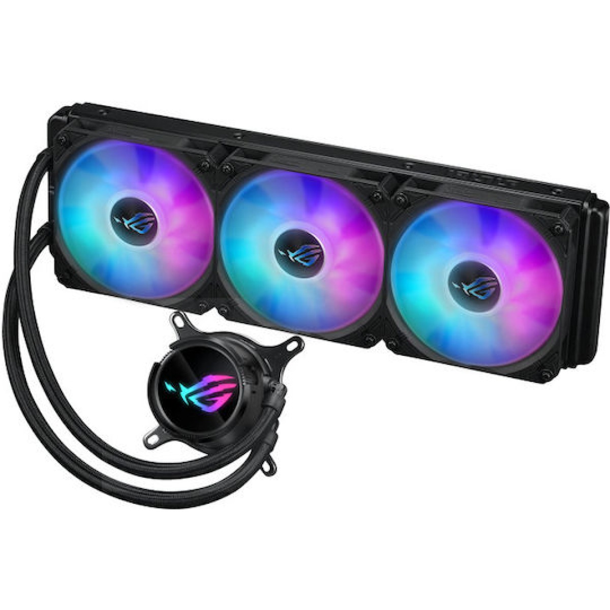 Asus ROG Strix LC III 360 ARGB (v1) Υδρόψυξη Επεξεργαστή Τριπλού Ανεμιστήρα 120mm για Socket AM4/AM5/1700/1200