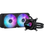 Asus ROG Strix LC III 240 (v1) Υδρόψυξη Επεξεργαστή Διπλού Ανεμιστήρα 120mm για Socket AM4/AM5/1700/1200 με ARGB Φωτισμό