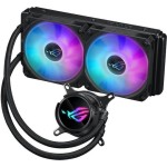 Asus ROG Strix LC III 240 (v1) Υδρόψυξη Επεξεργαστή Διπλού Ανεμιστήρα 120mm για Socket AM4/AM5/1700/1200 με ARGB Φωτισμό