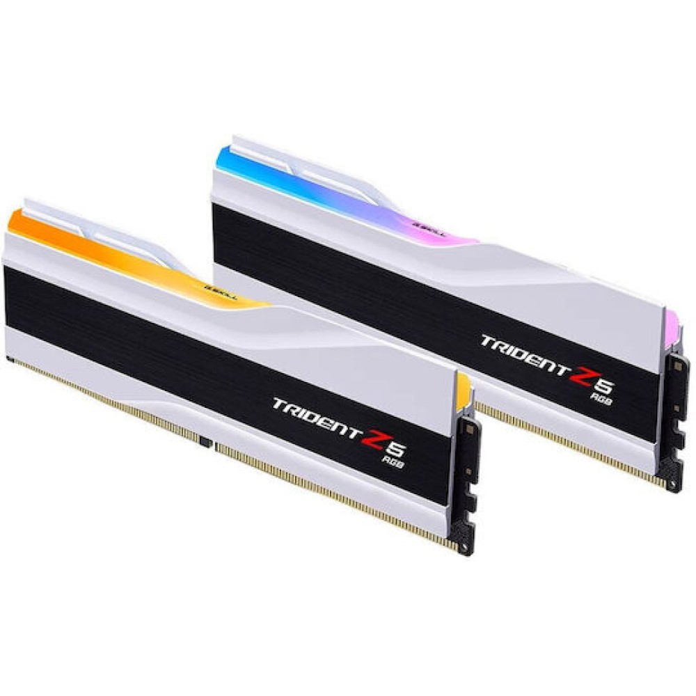 G.Skill Trident Z5 RGB XMP DDR5 32GB RAM με 2x16GB Modules και Ταχύτητα 7200 για Desktop