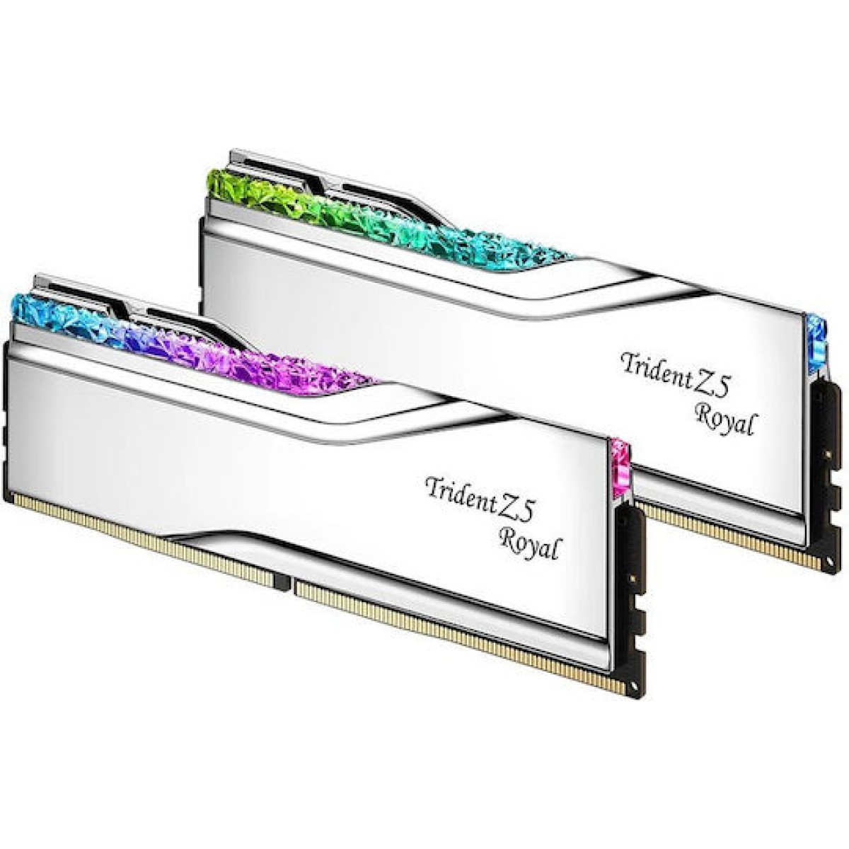 G.Skill Trident Z5 Royal RGB DDR5 32GB RAM με 2x16GB Modules και Ταχύτητα 7600 για Desktop