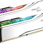 G.Skill Trident Z5 Royal RGB DDR5 32GB RAM με 2x16GB Modules και Ταχύτητα 7600 για Desktop