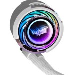 Valkyrie Jarn 240 ARGB Υδρόψυξη Επεξεργαστή Διπλού Ανεμιστήρα 120mm για Socket AM4/AM5/1700/1200/115x Λευκή