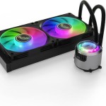 Valkyrie Jarn 280 ARGB Υδρόψυξη Επεξεργαστή Διπλού Ανεμιστήρα 140mm για Socket AM4/AM5/1700/1200/115x