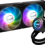 Valkyrie Jarn 280 ARGB Υδρόψυξη Επεξεργαστή Διπλού Ανεμιστήρα 140mm για Socket AM4/AM5/1700/1200/115x
