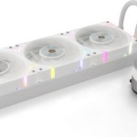 Valkyrie Dragonfang 360 Υδρόψυξη Επεξεργαστή Τριπλού Ανεμιστήρα 120mm για Socket AM4/AM5/1700/1200/115x με ARGB Φωτισμό Λευκή