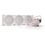 Valkyrie Dragonfang 360 Υδρόψυξη Επεξεργαστή Τριπλού Ανεμιστήρα 120mm για Socket AM4/AM5/1700/1200/115x με ARGB Φωτισμό Λευκή