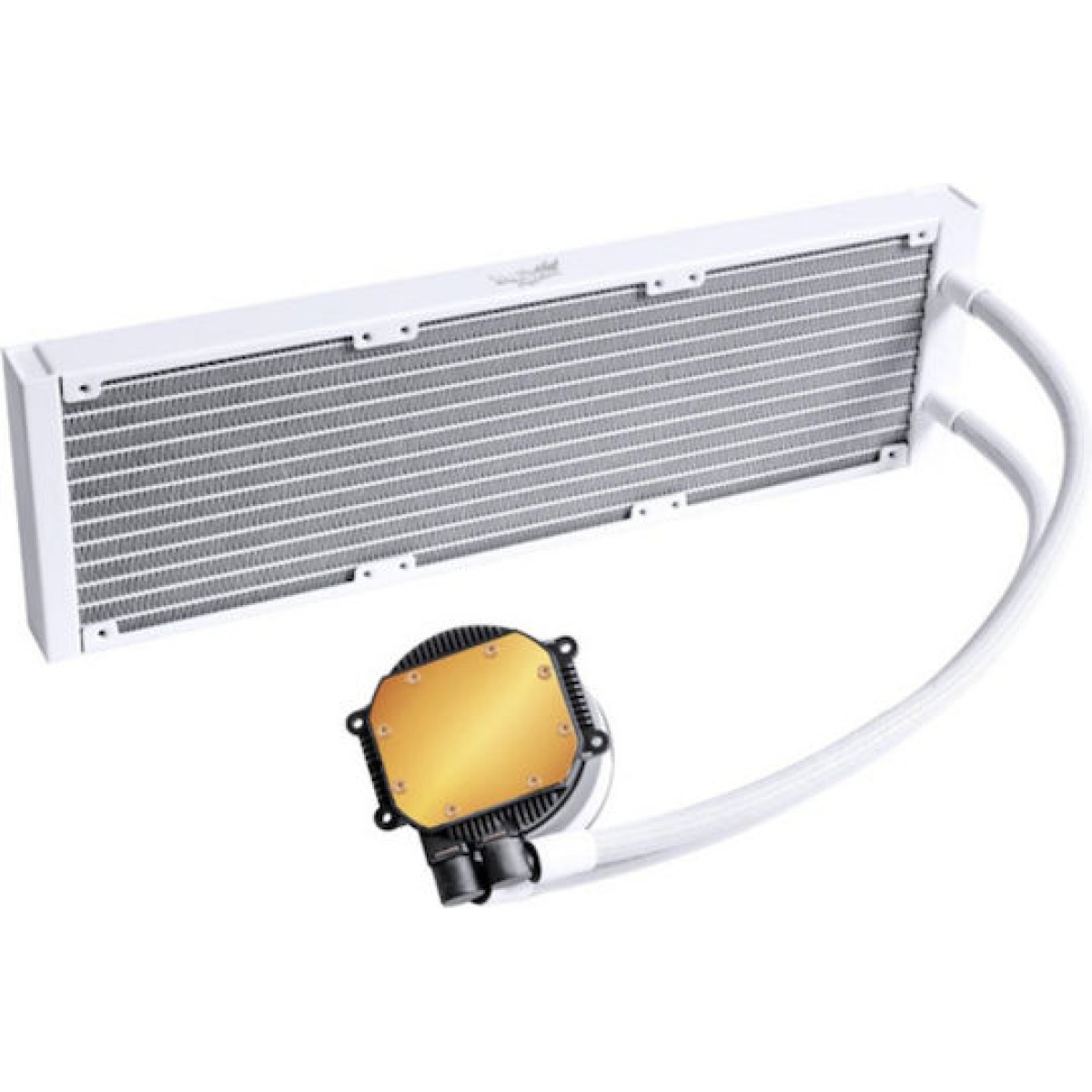 Valkyrie Dragonfang 360 Υδρόψυξη Επεξεργαστή Τριπλού Ανεμιστήρα 120mm για Socket AM4/AM5/1700/1200/115x με ARGB Φωτισμό Λευκή