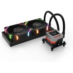 Valkyrie Syn 240 ARGB Υδρόψυξη Επεξεργαστή Διπλού Ανεμιστήρα 120mm για Socket AM4/AM5/1700/1200/115x
