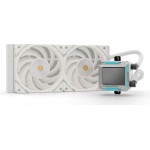 Valkyrie Syn 240 ARGB Υδρόψυξη Επεξεργαστή Διπλού Ανεμιστήρα 120mm για Socket AM4/AM5/1700/1200/115x Λευκή