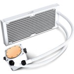 Valkyrie Syn 240 ARGB Υδρόψυξη Επεξεργαστή Διπλού Ανεμιστήρα 120mm για Socket AM4/AM5/1700/1200/115x Λευκή