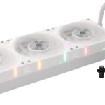 Valkyrie Syn 360 ARGB Υδρόψυξη Επεξεργαστή Τριπλού Ανεμιστήρα 120mm για Socket AM4/AM5/1700/1200/115x Λευκή