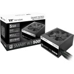 Thermaltake Smart W3 500W Μαύρο Τροφοδοτικό Υπολογιστή Full Wired 80 Plus Standard