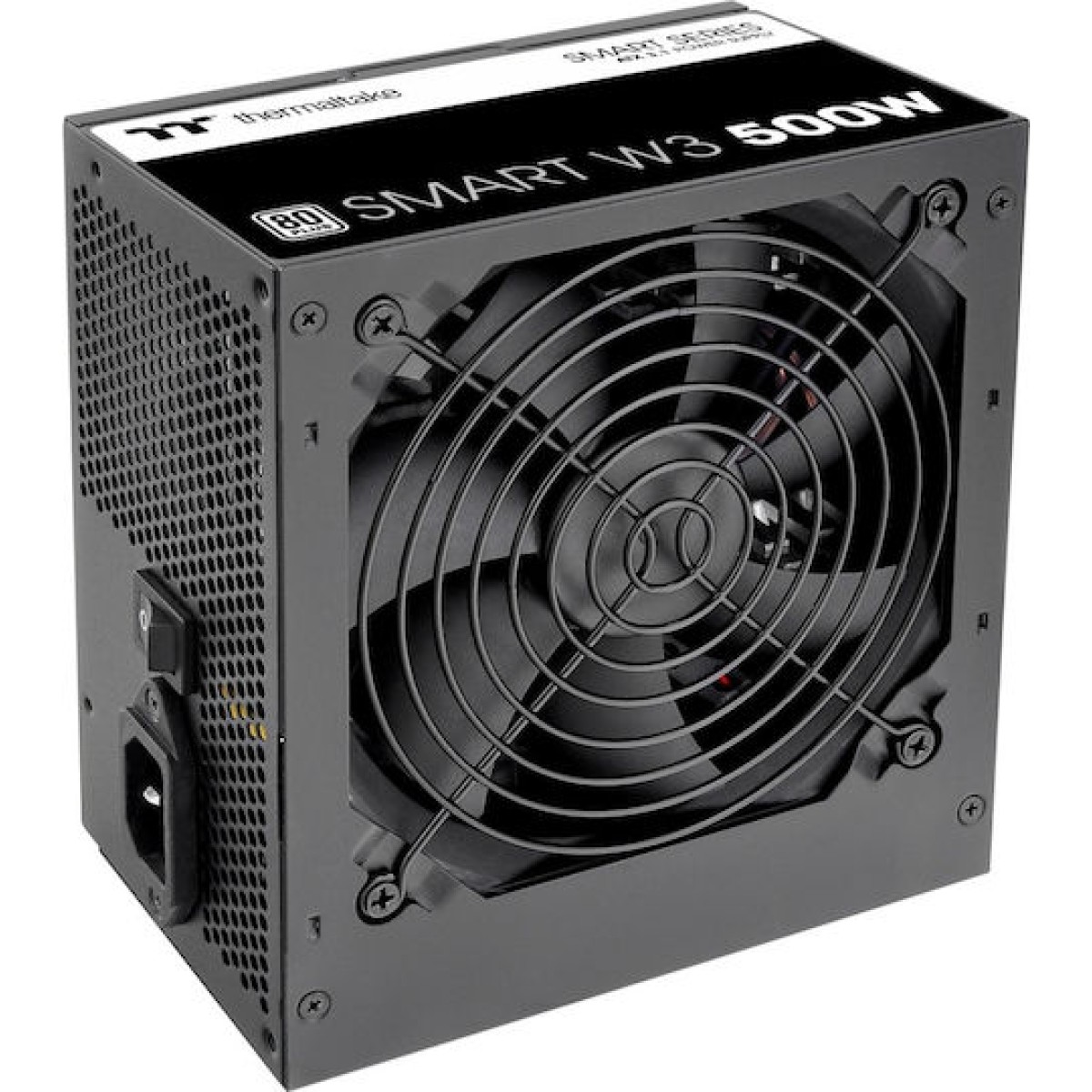 Thermaltake Smart W3 500W Μαύρο Τροφοδοτικό Υπολογιστή Full Wired 80 Plus Standard