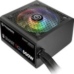 Thermaltake Smart W3 500W Μαύρο Τροφοδοτικό Υπολογιστή Full Wired 80 Plus Standard