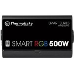 Thermaltake Smart W3 500W Μαύρο Τροφοδοτικό Υπολογιστή Full Wired 80 Plus Standard