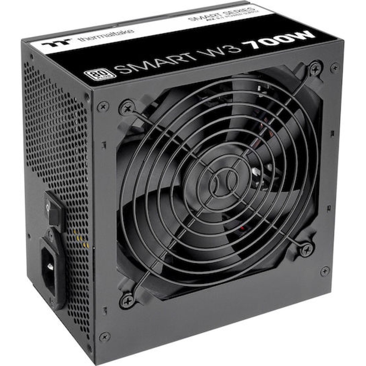 Thermaltake Smart W3 700W Μαύρο Τροφοδοτικό Υπολογιστή Full Wired 80 Plus Standard