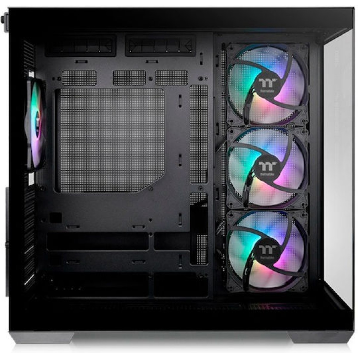 Thermaltake View 380 TG ARGB Gaming Midi Tower Κουτί Υπολογιστή με Πλαϊνό Παράθυρο Μαύρο