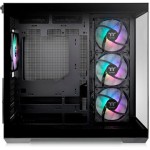 Thermaltake View 380 TG ARGB Gaming Midi Tower Κουτί Υπολογιστή με Πλαϊνό Παράθυρο Μαύρο
