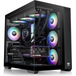 Thermaltake View 380 TG ARGB Gaming Midi Tower Κουτί Υπολογιστή με Πλαϊνό Παράθυρο Μαύρο