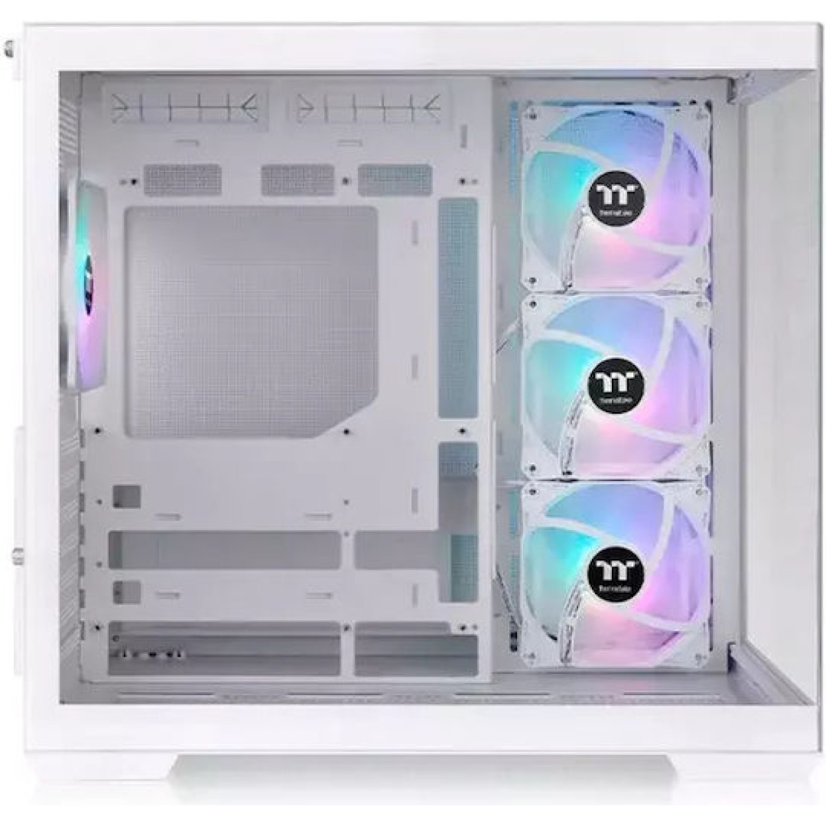 Thermaltake View 380 TG ARGB Gaming Midi Tower Κουτί Υπολογιστή Λευκό