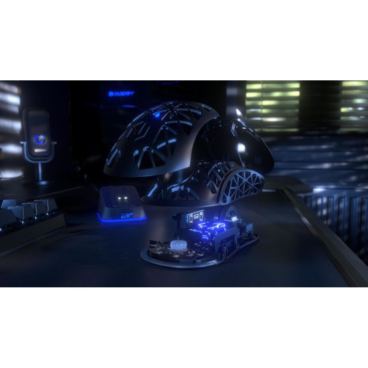 Endorfy LIV Plus Ασύρματο Gaming Ποντίκι Μαύρο