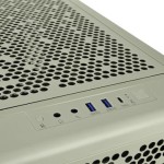 Thermaltake Ceres 300 TG Gaming Midi Tower Κουτί Υπολογιστή με Πλαϊνό Παράθυρο και RGB Φωτισμό Πράσινο