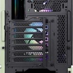 Thermaltake Ceres 300 TG Gaming Midi Tower Κουτί Υπολογιστή με Πλαϊνό Παράθυρο και RGB Φωτισμό Πράσινο