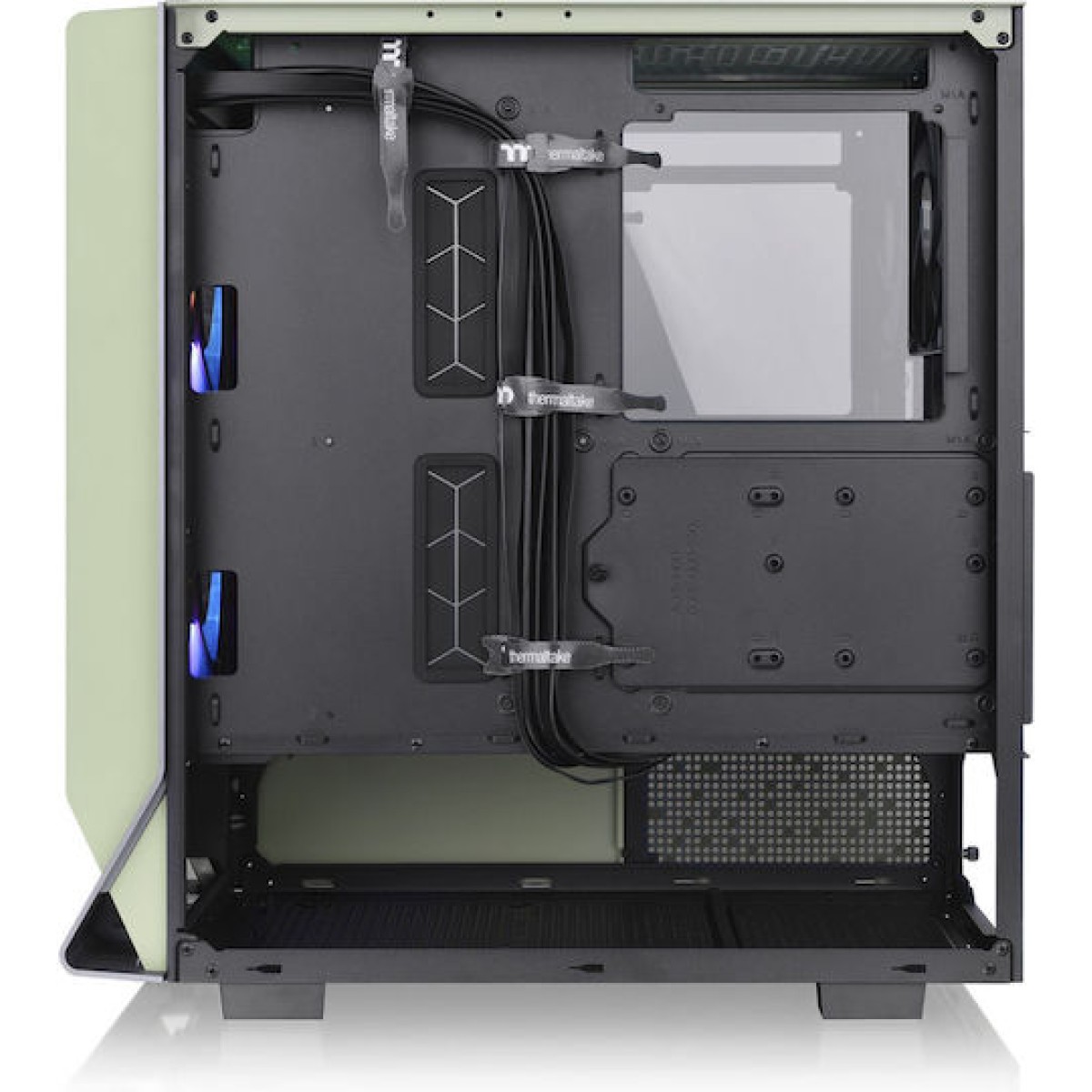 Thermaltake Ceres 300 TG Gaming Midi Tower Κουτί Υπολογιστή με Πλαϊνό Παράθυρο και RGB Φωτισμό Πράσινο