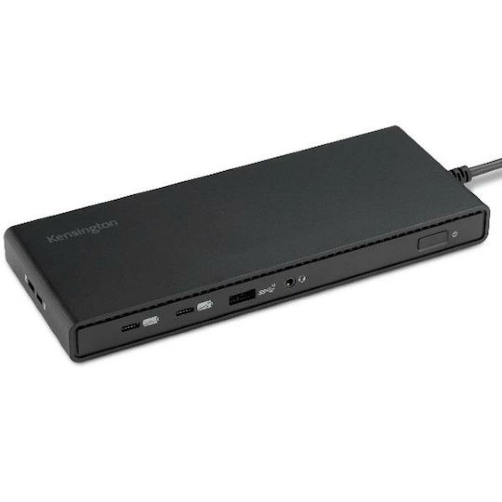 Kensington USB-C Docking Station με DisplayPort 4K PD Ethernet και σύνδεση 3 Οθονών Μαύρο (K32810EU)