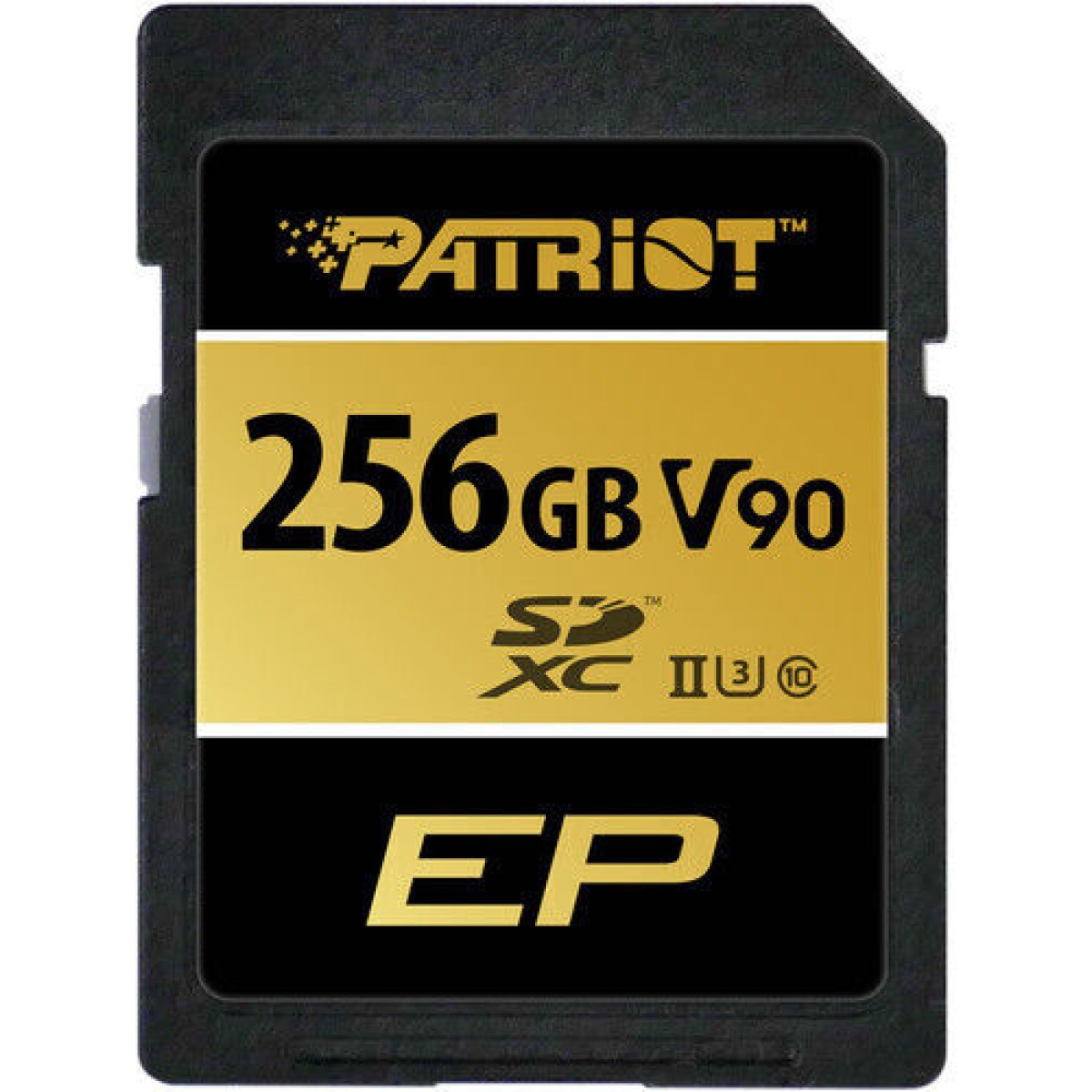 Patriot EP SDXC 256GB Class 10 U3 V90 UHS-II