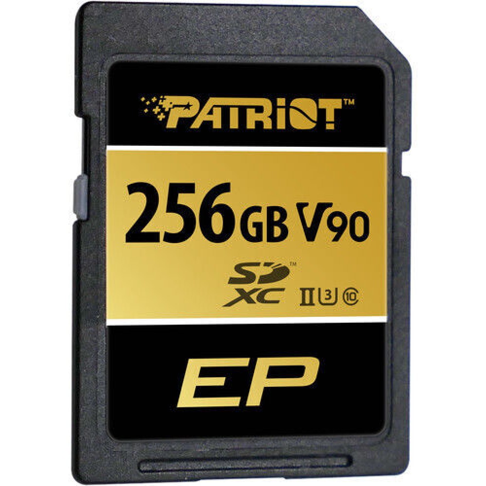 Patriot EP SDXC 256GB Class 10 U3 V90 UHS-II