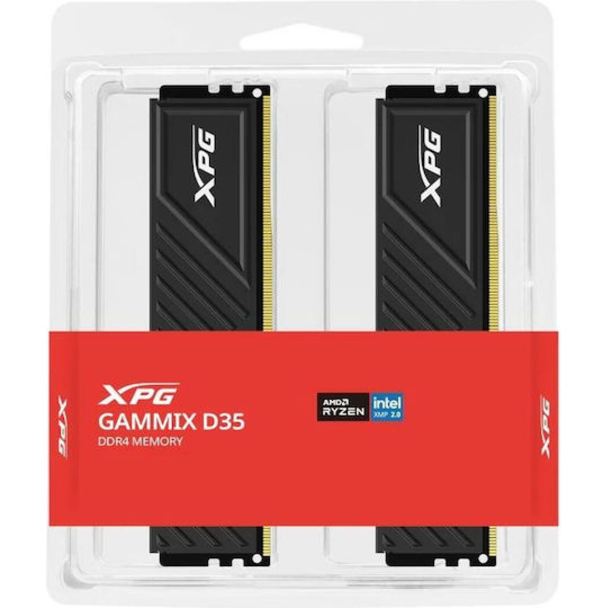 Adata Gammix D35 DDR4 32GB RAM με 2x16GB Modules και Ταχύτητα 3600 για Desktop