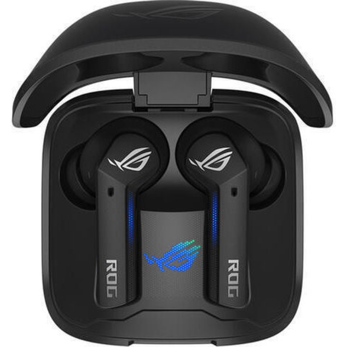 Asus ROG Cetra SpeedNova In-ear Bluetooth Handsfree Ακουστικά με Αντοχή στον Ιδρώτα και Θήκη Φόρτισης Midnight Black