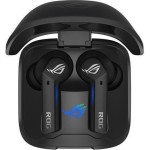 Asus ROG Cetra SpeedNova In-ear Bluetooth Handsfree Ακουστικά με Αντοχή στον Ιδρώτα και Θήκη Φόρτισης Midnight Black
