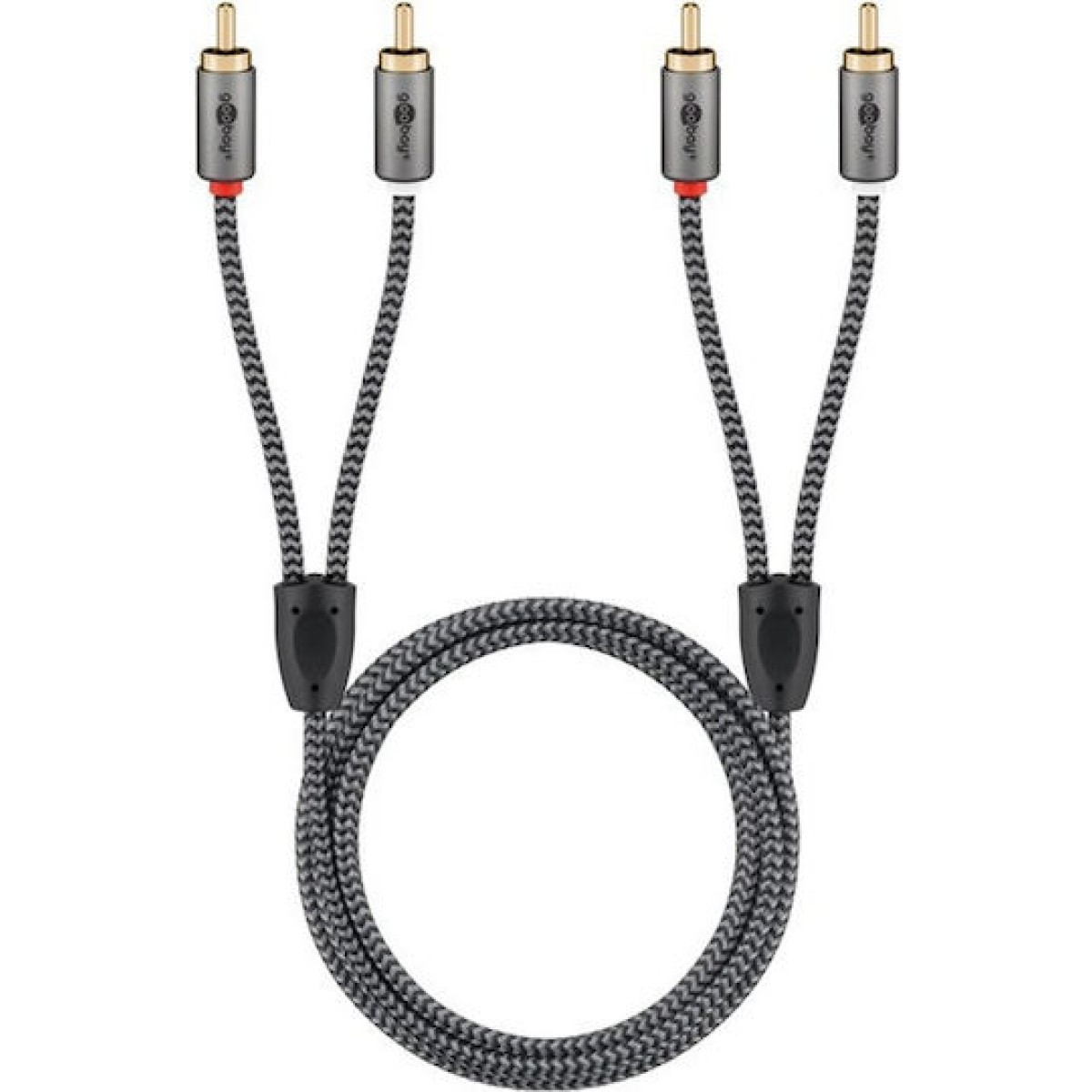 Goobay Cable 2x RCA male - 2x RCA male 2m 65293