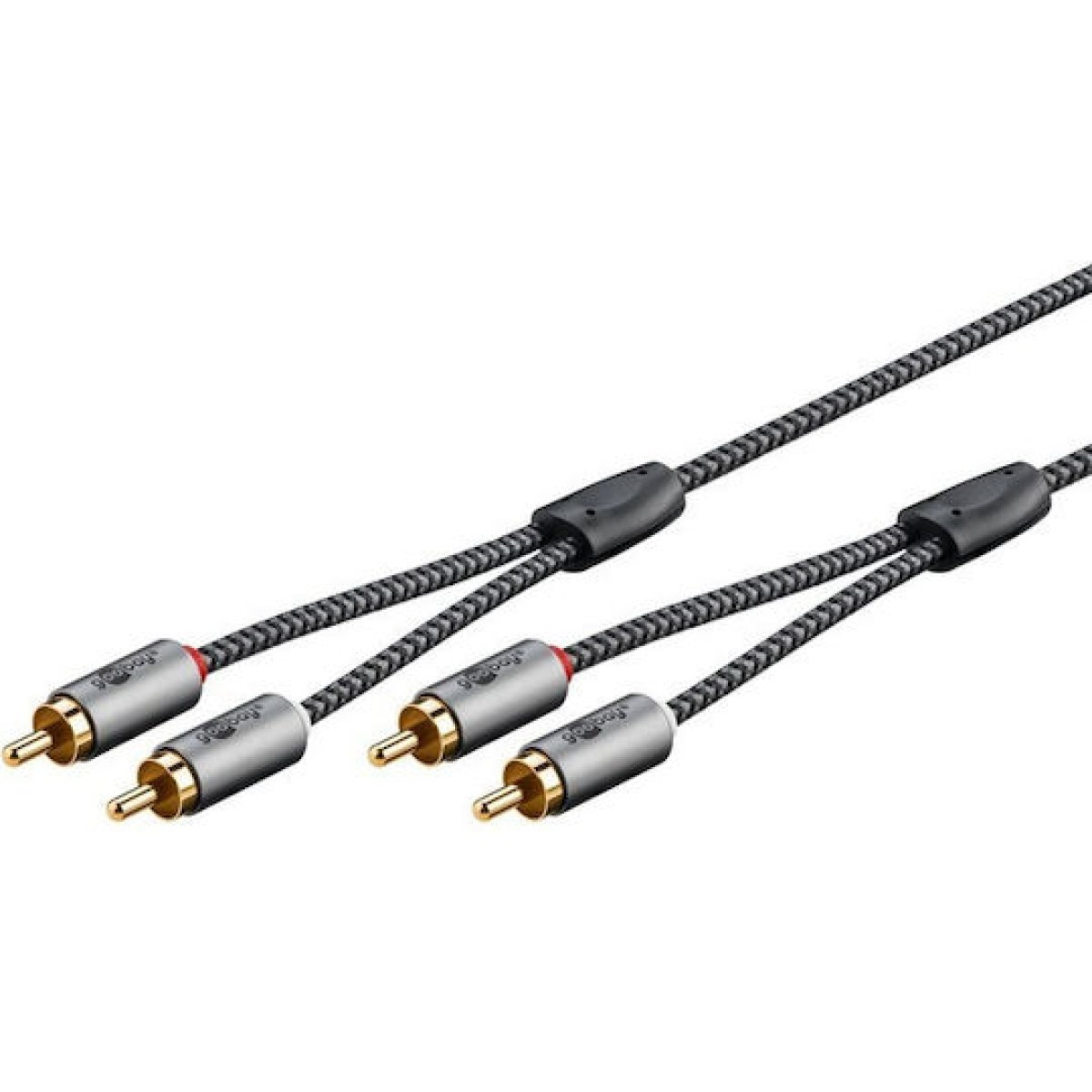 Goobay Cable 2x RCA male - 2x RCA male 2m 65293