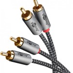 Goobay Cable 2x RCA male - 2x RCA male 5m 65295
