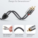 Goobay Cable 2x RCA male - 2x RCA male 5m 65295